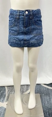Circo джинсовой ткани юбка регулируемая талия хлопковая смесь девочек размер X маленький - Изображение 1 из 3