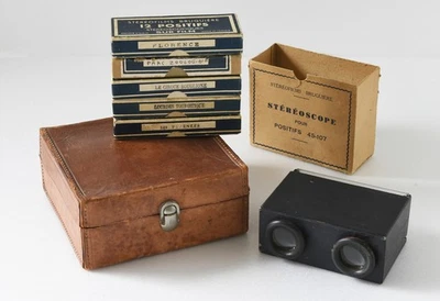 stéréoscope visionneuse Bruguière + films - Photo 1/4
