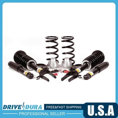 Kit de conversión de resorte neumático delantero y trasero a resorte helicoidal para Mercedes-Benz E350 Foto 1 de 4