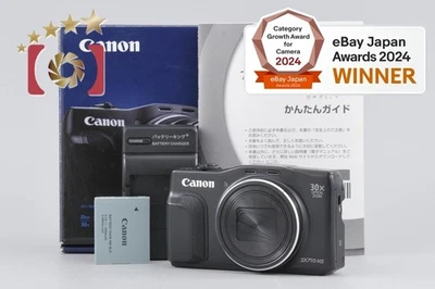 Canon PowerShot SX710 HS Black 20.3 MP Digital Camera w/ Box [Very Good] - image 1 of 4