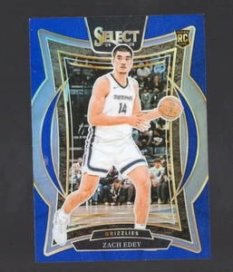 2024-25 Panini Select Zach Edey Rookie RC Silver Prizm Concourse #98 - Picture 1 of 3