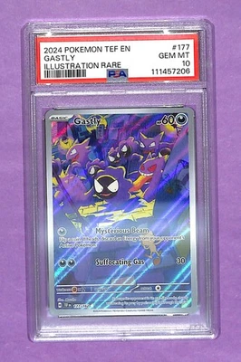 PSA 10 Gastly 177/162 SV05: Temporal Forces Holo - Image 1 of 2