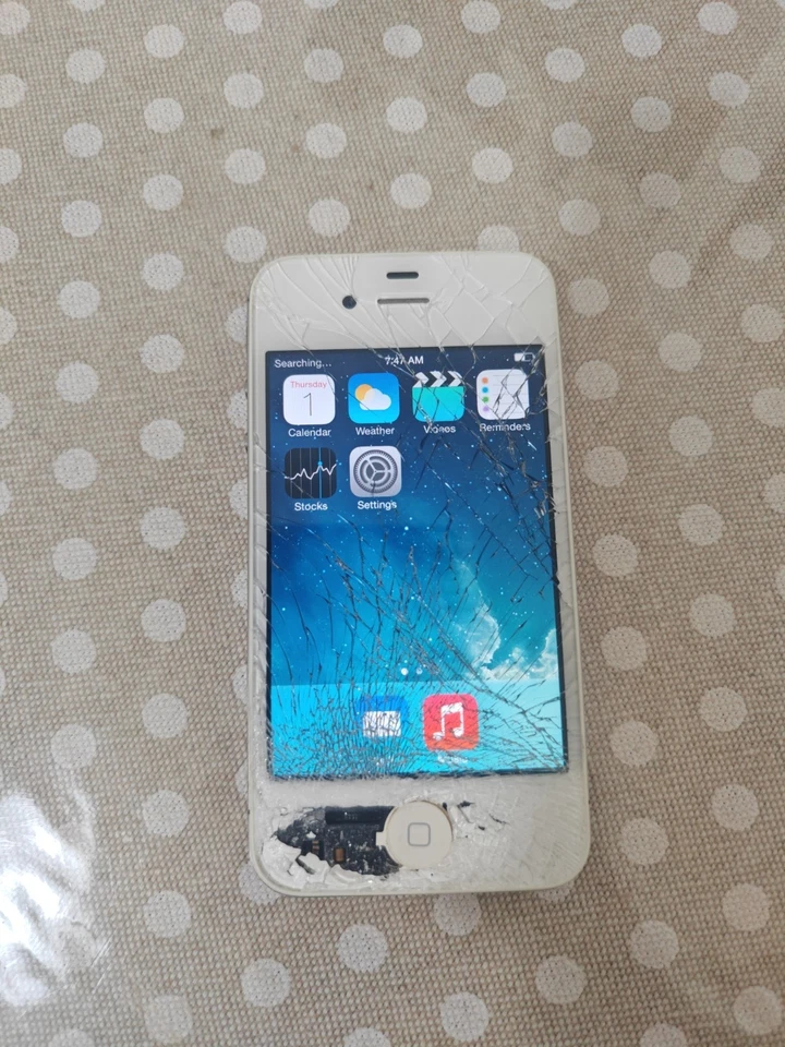 Apple iPhone 4 8gb Cdma A1349 Bianco White 2851 - Immagine 1 di 4