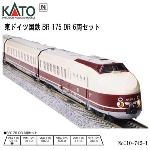 Kato br 175 dr set 6 carrozze n scartamento modellino treno ferroviario - Foto 1 di 1
