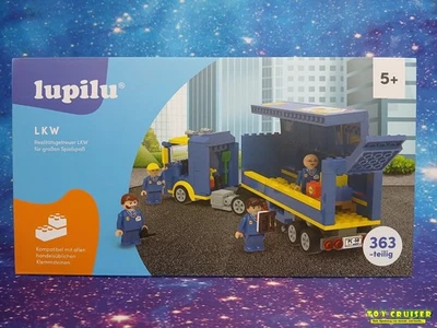 lupilu® LIDL LKW / TRUCK Klemmbausteine inkl. 4 Figuren & vielen Accessoires