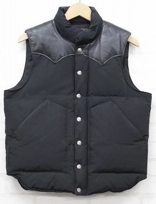 Chaleco de plumón con yugo de cuero caña de azúcar 2J1301 caña de azúcar SC11785 Foto 1 de 4