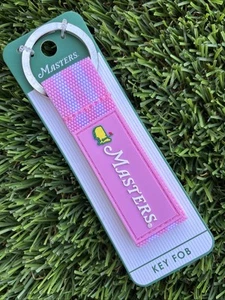 Masters Brand New Pink Stripe Keychain Key Fob - Picture 1 of 1