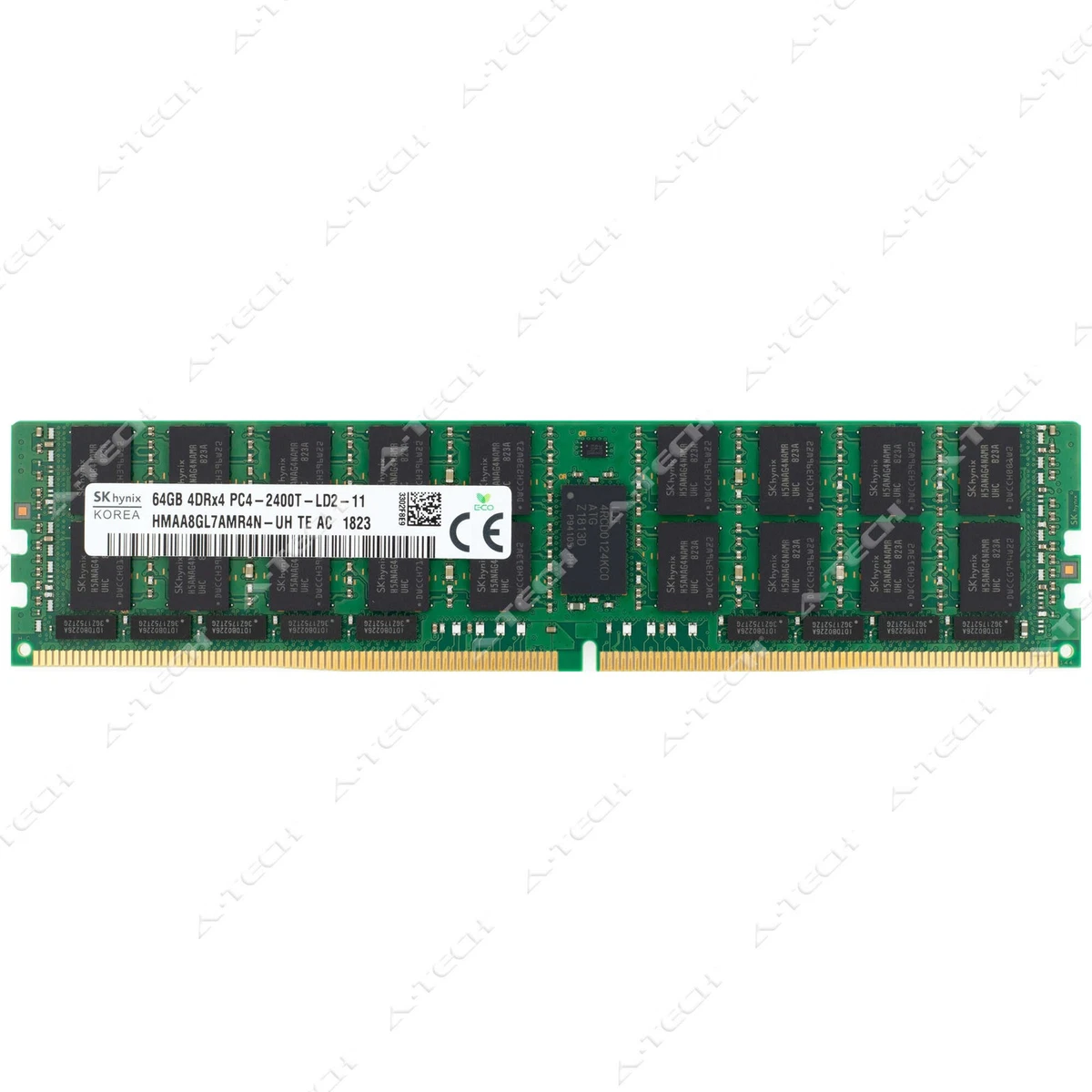 新品未使用 DDR4 2400 64GB PC4 19200 @ Crucial 64GB Kit (16GBx4) DDR4 2400 MT/s (PC4-19200) DR x8 DIMM