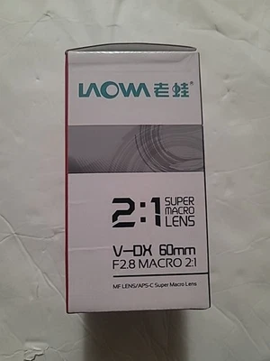 Venus Laowa 60mm f/2.8 2X Ultra Macro Lens for Sony E  - Image 1 of 4