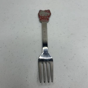 Vintage 1976 HELLO KITTY Stainless Steel Child's Fork Sanrio Co. LTD Utensil - Picture 1 of 8