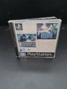 Medal of Honour & Medal of Honour Undergound Sony Playstation 1 PS1 Game - Picture 1 of 4
