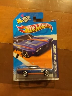 2012 Hot Wheels Muscle Mania Mopar #1/10, '68 Dodge Dart, Purple - Image 1 of 4