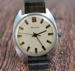 Vintage mechanical men's wristwatch USSR Raketa Paketa 2609 N A Does not work - Picture 1 of 24