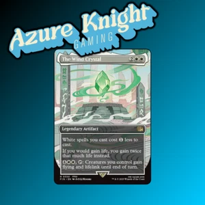 MTG - The Wind Crystal (0330) Borderless - Final Fantasy - NM - Picture 1 of 3