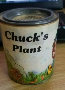 vintage 1977 Chuck's "Plant In A Can" kids - Coleus Plant The Great Greenery Co - Picture 1 of 6