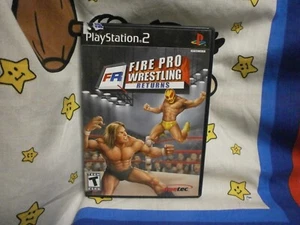 Playstation 2 Fire Pro Wrestling Returns Game COMPLETE - Picture 1 of 1