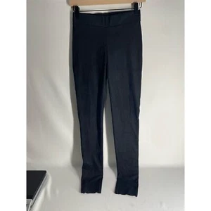 Wolford Velour Faux Suede Leggings Black Skinny Leg Size US 4 NEW - Picture 1 of 4