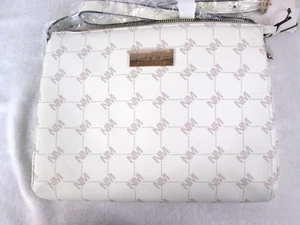 Nicole Miller Crossbody Handbag Bone 799 - Picture 1 of 13