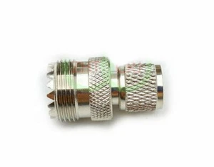 SO239 UHF żeński na mini męski adapter męski UHF złącze RF - Zdjęcie 1 z 3