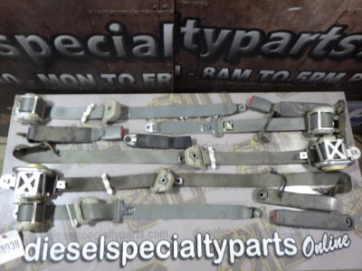 Dodge Ram 3500 SLT 2007 2008 cabina cuádruple juego de cinturones de seguridad dobles (gris) 5 pasajeros Foto 1 de 4