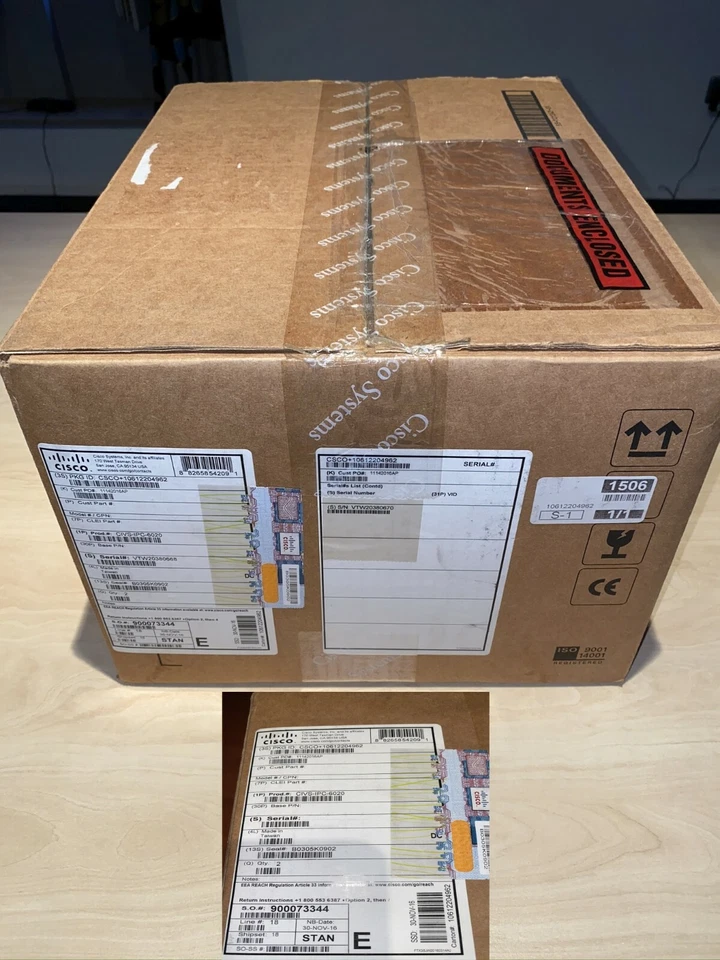 2x CISCO CIVS-IPC-6020 - Video Surveillance 6020 IP Camera - Image 1 of 1