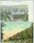 Ensemble Wilkinsburg PA A Bird's Eye View of Wilkinsburg & Homes on Wood Street 1912