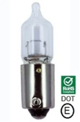 #64132 Halogen Lamp Bulb Lightbulb 12 Volt 6 Watt Bayonet H6W with BAX9s base Foto 1 de 2