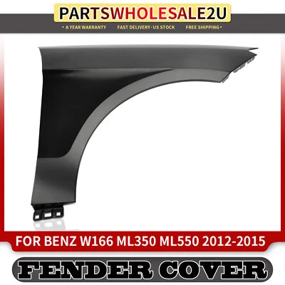 Guardabarros delantero pasajero Mercedes-Benz ML350 ML550 W166 2012 2013 2014 2015 Foto 1 de 4