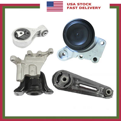 Комплект из 4 шт крепления двигателя для Nissan Rogue Select 2,5 л полный привод 2008 2009-2015 - Изображение 1 из 4