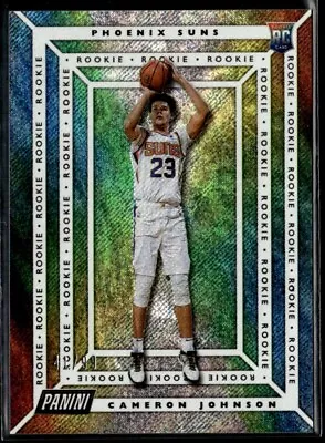 2019-20 Panini Player of the Day Rainbow Cameron Johnson Rookie /99 #61 - Image 1 of 2