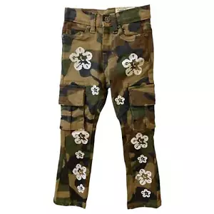 Little Kid's FWRD DENIM & CO. Camo Flower Twill Jean - Picture 1 of 8