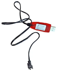 RC helicopter Battery Charger USB SM Connector 2P pin plug Syma Heng Long Boat - Picture 1 of 6