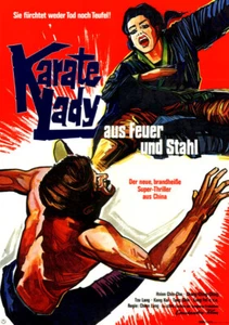 Karate-Lady aus Feuer und Stahl ORIGINAL A1 Kinoplakat Hsien Chin-Chu / Tzu Lang - Picture 1 of 1