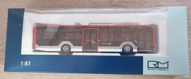 Rietze 75348 - 1/87 Man Lione ´ S City 12 ´ 18 Travys (Ch) - Nuovo - Immagine 1 di 1