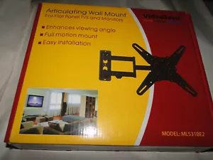 VideoSecu Articulating Wall Mount for Flat Panel TVs and Monitors ML531BE2 - Picture 1 of 6