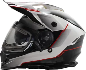 Range Bladestorm Dual-Sport Snow Helmet Medium Z1R White/Black/Red - Picture 1 of 1