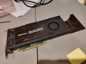 NVIDIA Quadro K4200 4GB GDDR5 Graphics Card (0J4F85) UNTESTED, CORROSION - Picture 1 of 3