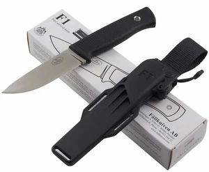 Fallkniven F1 Fixed Blade Knife Satin Finish Stainless Black Thermorun NZ - Picture 1 of 6