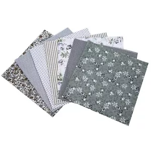7Pcs 20" x 20" Cotton Fabric DIY Making Supplies Quilting Patchwork Fabric Fa... - Picture 1 of 5