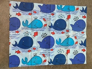 LOT OF 2  STANDARD JC PENNY COLLECTION WHALE PATTERN  PILLOW SHAM COVER NWOT - Picture 1 of 1