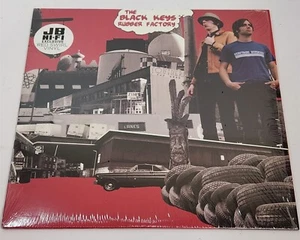 The Black Keys Rubber Factory LP Red Swirl Vinyl Record 2004 Fat Possum Records - Picture 1 of 4