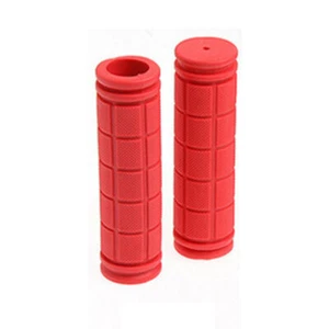 1 Pair Bicycle Handlebar End Grips Bicycle Part Rubber Handle Cover Universal US - Picture 1 of 22