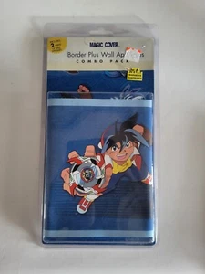 Beyblade Revolution Pre-pasted Wall Border Paper 5Yd Roll Adhesive Appliqués - Picture 1 of 2