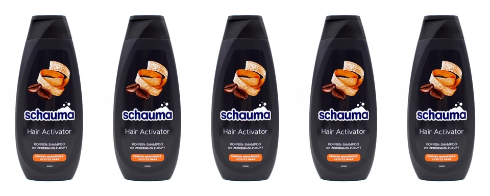 Schauma Hair Activator Koffein-Shampoo , 5x400ml EAN4015100731194