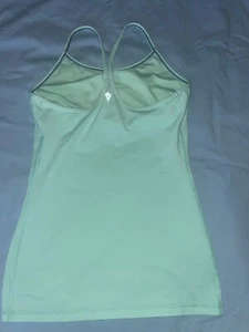 IVIVVA by LULULEMON GIRLS RACERBACK SHAPE TANK SIZE-14 KIDS LINED TOP NEW - Picture 1 of 3