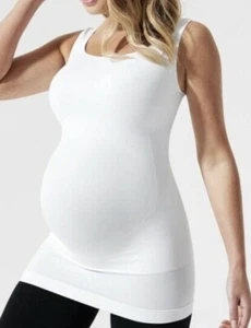 Blanqi Everyday Maternity Bauchstütze Tanktop weiß Größe S..Neu mit Etikett - Bild 1 von 5