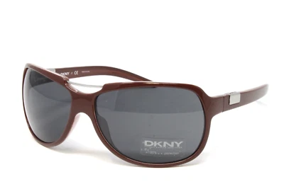 Óculos de sol feminino aviador DKNY plástico marrom 62mm cinza lente DY4044/330887 - Imagem 1 de 4