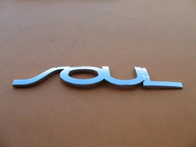 14 15 16 17 18 KIA SOUL PORTA TRASEIRA PORTA-MALAS EMBLEMA CROMADO LOGOTIPO EMBLEMA USADO FABRICANTE DE EQUIPAMENTO ORIGINAL A22997 - Imagem 1 de 4