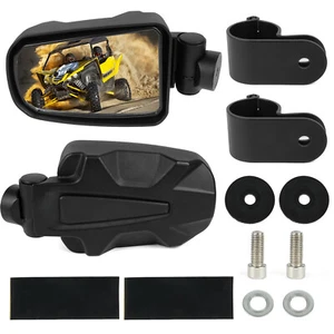 Pursuit Side View Mirrors for 1.75" Bars - 1 Pair - Picture 1 of 9