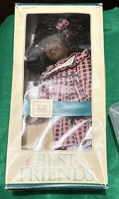"Muñeca negra afroamericana 18"" Heidi Ott original Faithful Friends muñeca Ellie" Foto 1 de 4